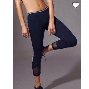 Blue life fit cropped leggings